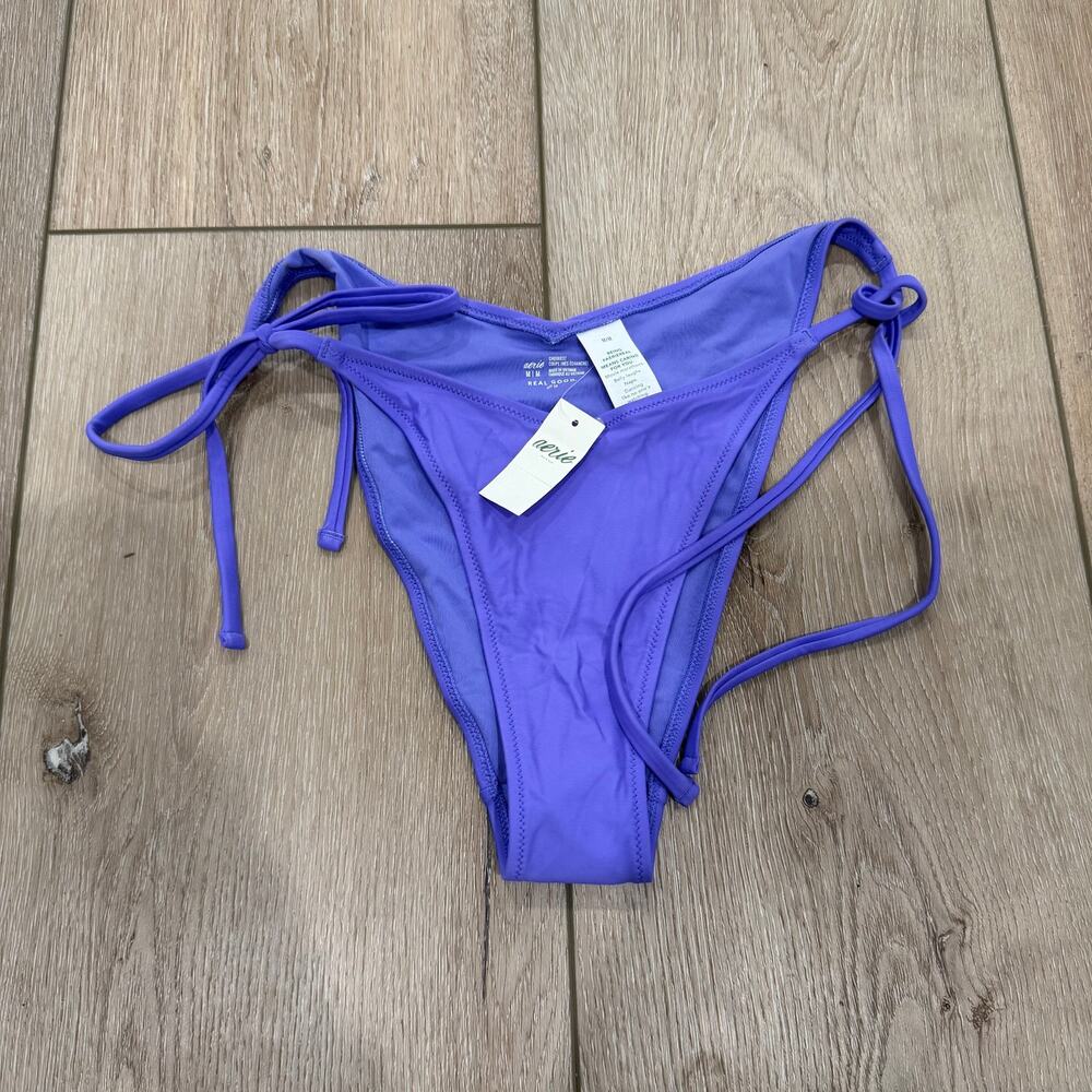Aerie NWT Bikini Bottoms - Bright Purple Cheeky - Size M